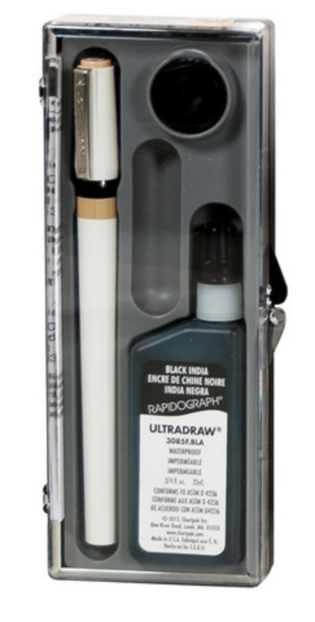 Rapidograph Technical Pen And Ink Set 3/0